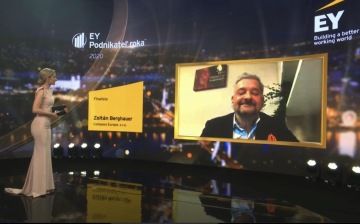 Finalista súťaže Podnikateľ roka 2020 Zoltán Berghauer z Compass Europe
